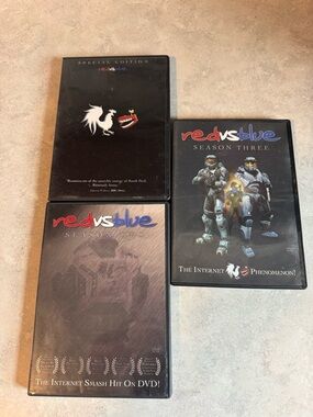Red vs. Blue Season One Special Edition DVD! And Season Two And Three!